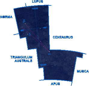 Mapa shvezdia Kruidlo