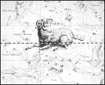 Baran z atlasu J. Hevelia
