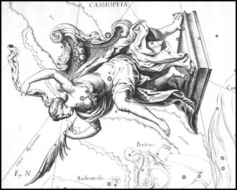 Kasiopeja z atlasu J. Hevelia