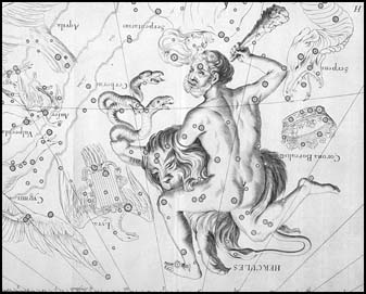 Herkules z atlasu J. Hevelia