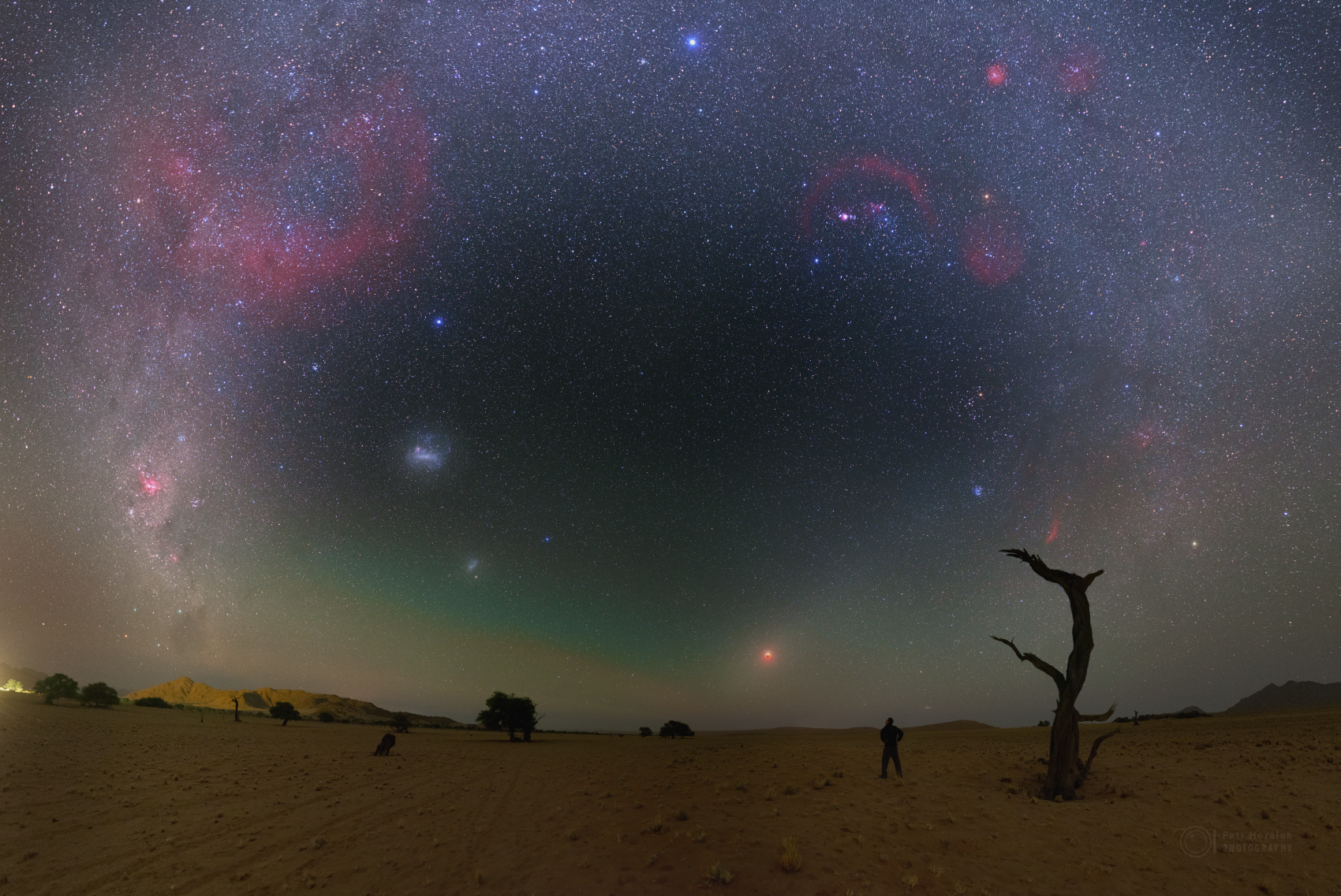 The dark Namibian eclipse in the Gegenschein | Petr Horálek's ...