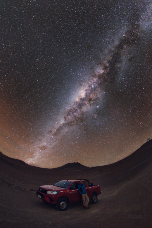 Can you see the Milky Way's shadow?
