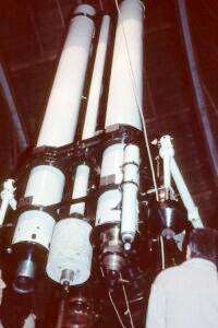 Dvojt astrograf. Foto J. Ciesla.